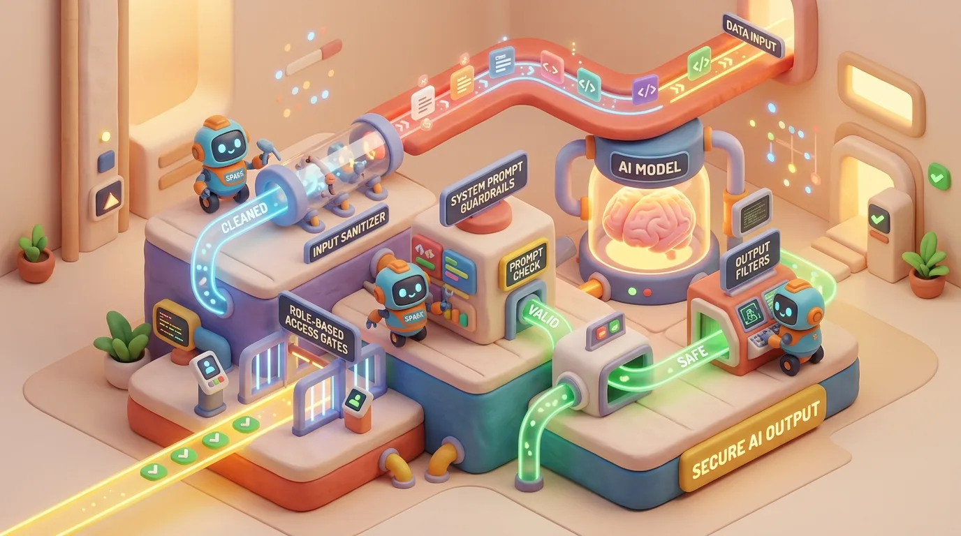 Multi-layer enterprise AI chatbot cybersecurity and prompt defense architecture