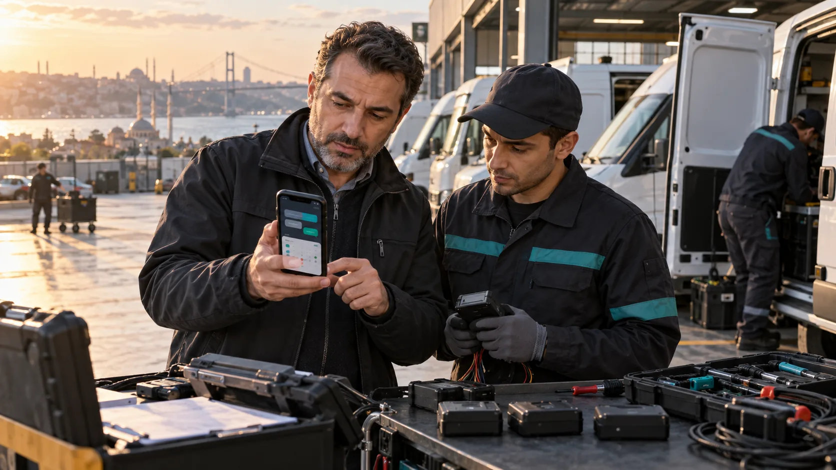 WhatsApp Installation Scheduling for Fleet Tracking