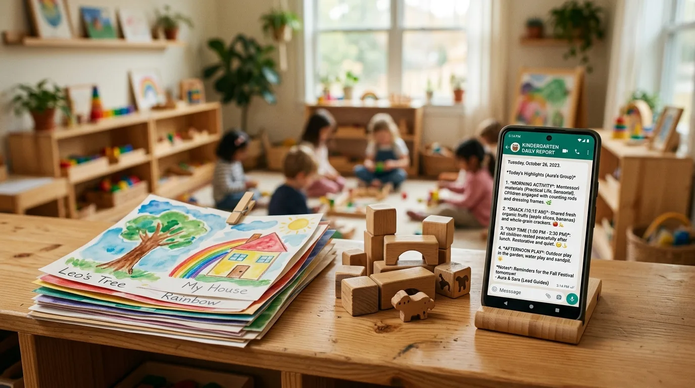 WhatsApp Parent Communication Automation for Daycares and Preschools