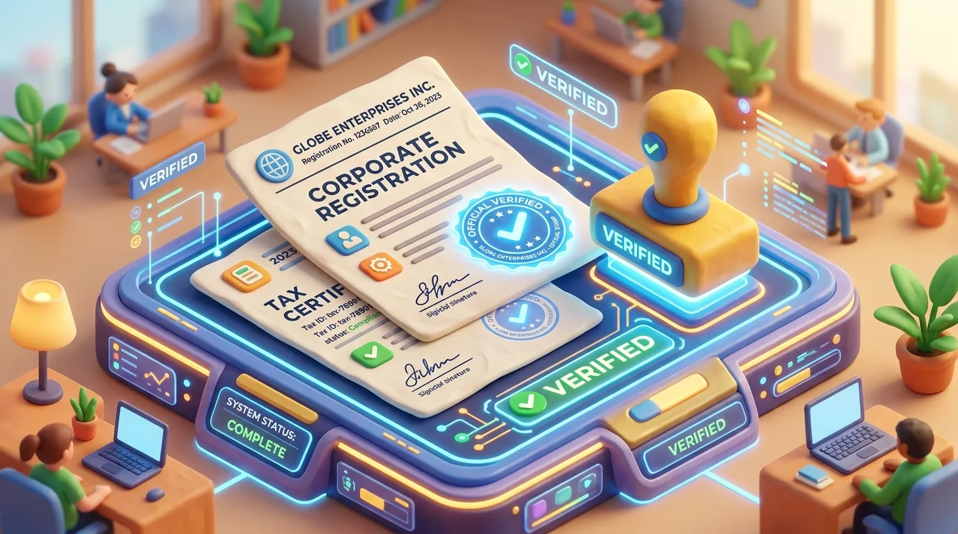 Meta business verification and document approval process